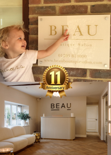 Beau Clinic 11th anniversary 48-hour sale featuring 11 exclusive offers on aesthetic, skin and laser treatments throughout July.