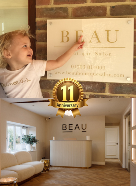 Beau Clinic 11th anniversary 48-hour sale featuring 11 exclusive offers on aesthetic, skin and laser treatments throughout July.